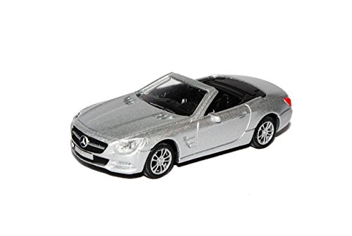 Norev Mercedes SL-Klasse R231 Cabrio Silber Ab 2012 1/64 Modell Auto Norev Mercedes SL-Klasse R231 Cabrio Silber Ab 2012 1/64 Modell Auto von Norev