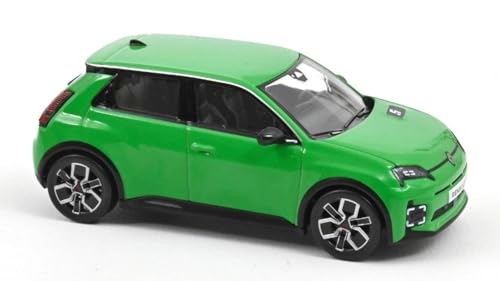 Norev Modellauto Auto 1:43 kompatibel mit Renault 5 E-TECH 100% ELECTRIC 2024 POP GREEN NV510551 von Norev