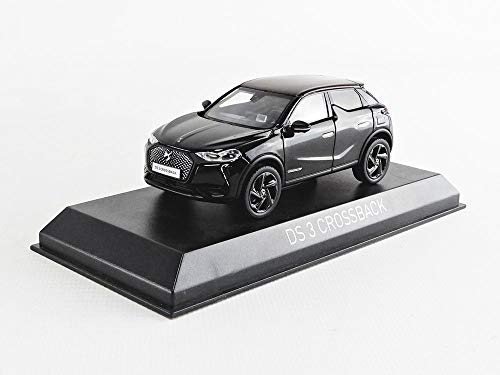 Norev NV170020 1:43 2019 DS3 Crossback La Premiere – Schwarz mit rotem Dach, Mehrfarbig, S von Norev