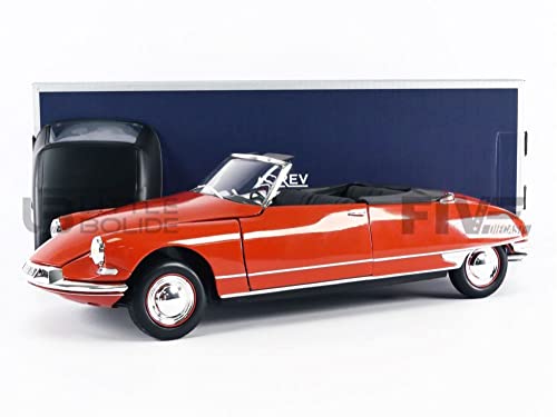 Norev NV181599 1:18 Citroën DS 19 Cabriolet 1961-Corail Red Citroen Sammelmodell, Multi Norev NV181599 1:18 Citroën DS 19 Cabriolet 1961-Corail Red Citroen Sammelmodell, Multi von Norev