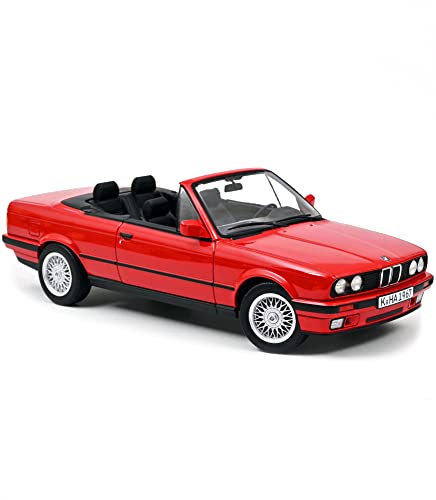Norev NV183210 1:18 318i Cabriolet 1991-Red BMW Sammelmodell, Mehrfarbig von Norev