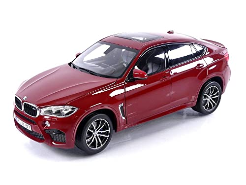 Norev NV183242 1:18 BMW X6 M 2015 Red Metallic Collectable Model, Multi Norev NV183242 1:18 BMW X6 M 2015 Red Metallic Collectable Model, Multi von Norev
