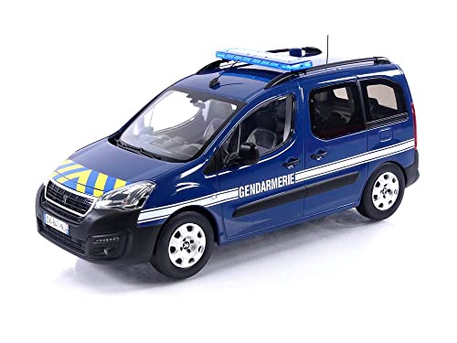 MODELLINO IN Scala COMPATIBILE Con Peugeot Partner 2016 GENDARMERIE 1:18 NOREV NV184895 von Norev