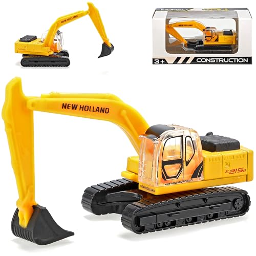Norev New Holland Bagger E215B Gelb 1/64 Modell Auto von Norev