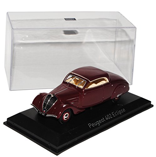 Norev Peugeot 402 Eclipse Dunkel Rot Coupe 1/43 Modell Auto Norev Peugeot 402 Eclipse Dunkel Rot Coupe 1/43 Modell Auto von Norev