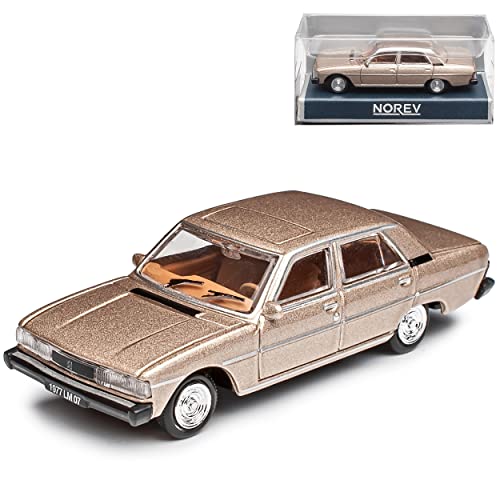 Norev Peugeot 604 Limousine Sand Beige Metallic 1975-1986 H0 1/87 Modell Auto von Norev B-M-W