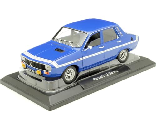 Norev - Renault 12 Gordini Without Bumpers 1971 Blue-De-France Blue 1:18 Miniatur, 185248 Norev - Renault 12 Gordini Without Bumpers 1971 Blue-De-France Blue 1:18 Miniatur, 185248 von Norev