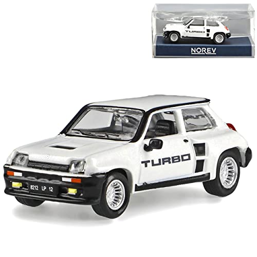 Norev Renautl 5 R5 Turbo Weiss 1. Generation 1972-1984 H0 1/87 Modell Auto von Norev B-M-W