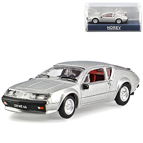 Norev Renautl Alpine A310 Coupe Silber Grau Metallic 1971-1985 H0 1/87 Modell Auto von Norev