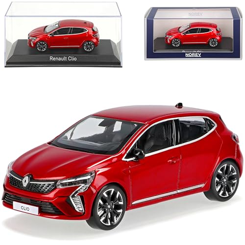 Norev Renautl Clio V DeZir Flame Rot 5. Generation Modell Ab 2019 Version ab Facelift 2023 1/43 Modell Auto mit individiuellem Wunschkennzeichen Norev Renautl Clio V DeZir Flame Rot 5. Generation Modell Ab 2019 Version ab Facelift 2023 1/43 Modell Auto mit individiuellem Wunschkennzeichen von Norev