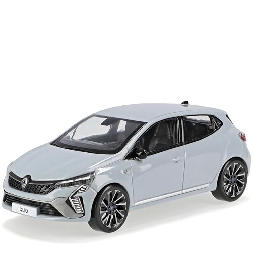 Norev Renautl Clio V Esprit Alpine Ceramic Grau 5. Generation Modell Ab 2019 Version ab Facelift 2023 1/43 Modell Auto mit individiuellem Wunschkennzeichen von Norev