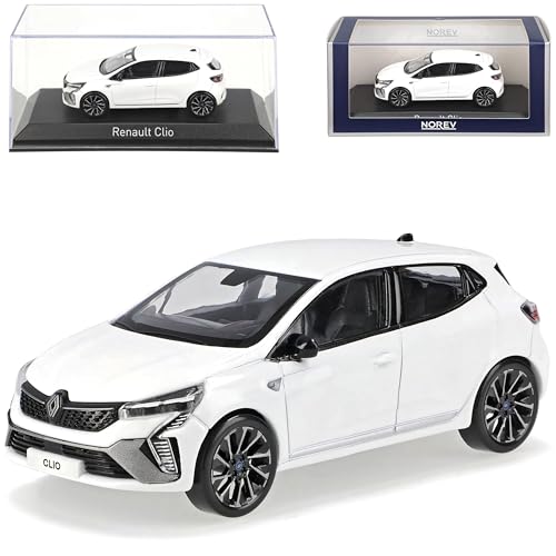 Norev Renautl Clio V Esprit Arktis Weiss 5. Generation Modell Ab 2019 Version ab Facelift 2023 1/43 Modell Auto von Norev