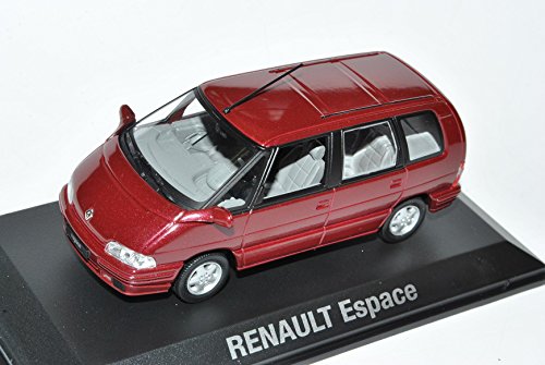 Norev Renautl Espace II 2. Generation J63 Van Rot 1991-1996 1/43 Modell Auto von Norev