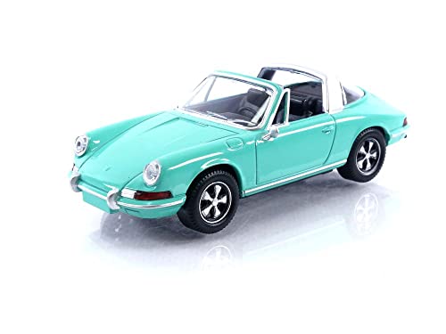 MODELLINO IN Scala COMPATIBILE Con Porsche 911 Targa 1969 Green Jet CAR 1:43 NOREV NV750043 von NOREV
