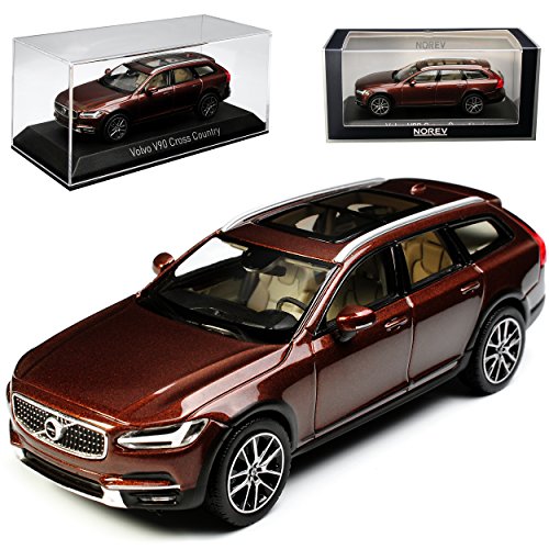 Norev Volvo V90 Cross Country Kombi Maple Braun Ab 2016 1/43 Modell Auto von Norev