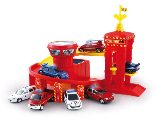 Norev nvg46000 Toys Notfall Mitte Spielset mit Sortiert Auto von Norev