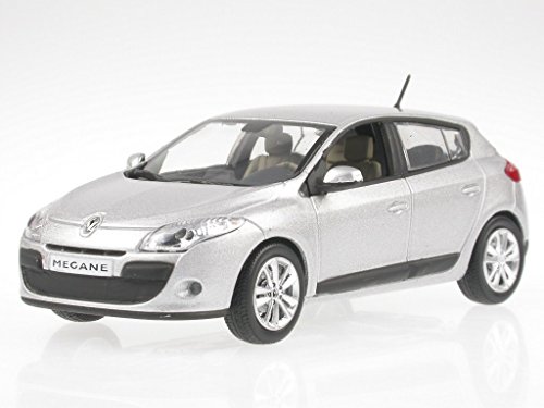 Renault Megane 2009 platingrau Modellauto Norev 1:43 von Norev