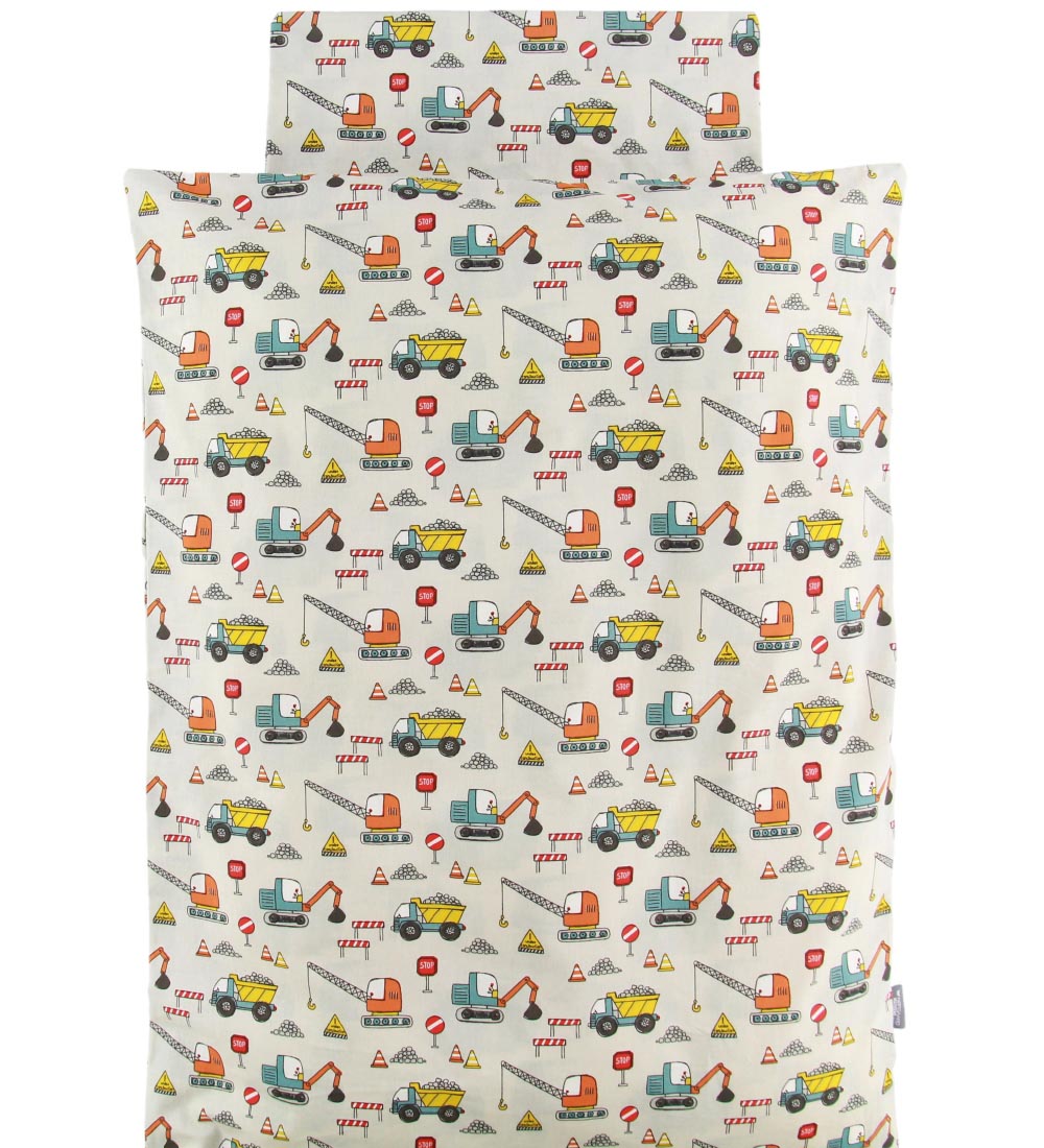 Nørgaard Madsens Bettwäsche - Baby - Beige m. Bagger - Nørgaard Madsens - Baby - Bettwäsche - Baby Nørgaard Madsens Bettwäsche - Baby - Beige m. Bagger - Nørgaard Madsens - Baby - Bettwäsche - Baby von Nørgaard Madsens