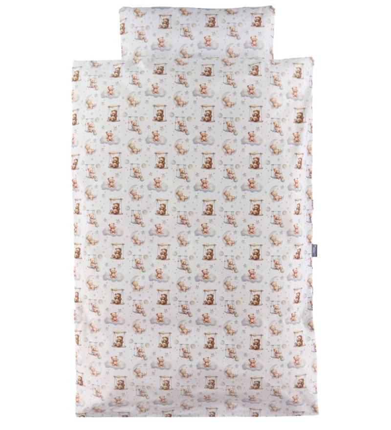 Nørgaard Madsens Bettwäsche - Baby - Weiß m. Kuscheltier On Scha - Nørgaard Madsens - Baby - Bettwäsche - Baby Nørgaard Madsens Bettwäsche - Baby - Weiß m. Kuscheltier On Scha - Nørgaard Madsens - Baby - Bettwäsche - Baby von Nørgaard Madsens