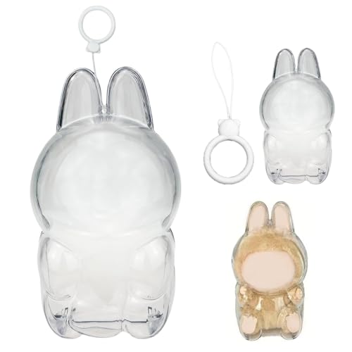 Norhogo 1 Stücke Anhänger Bag Charm Schutzhülle Transparente für Plüschspielzeug, Protective Transparente Schutzhülle für Vinyl-Plüschpuppe, Ideal für La-bb Puppen, 15.5 cm, modern und langlebig Norhogo 1 Stücke Anhänger Bag Charm Schutzhülle Transparente für Plüschspielzeug, Protective Transparente Schutzhülle für Vinyl-Plüschpuppe, Ideal für La-bb Puppen, 15.5 cm, modern und langlebig von Norhogo