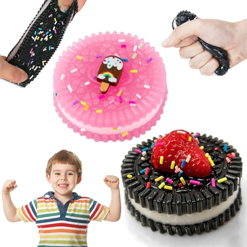 Norhogo 2-teilig Keks Squishy, Keks-förmigen Stress Relieving Spielzeug, Cookie Squishy Spielzeug, perfekt für Haus, Büro und Geschenk Norhogo 2-teilig Keks Squishy, Keks-förmigen Stress Relieving Spielzeug, Cookie Squishy Spielzeug, perfekt für Haus, Büro und Geschenk von Norhogo