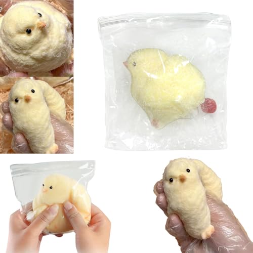 Norhogo Küken-Squeeze-Taba-Squishy-Spielzeug, Kleines Huhn Fidget Spielzeug, Squeeze Spielzeug, Squishy Küken, Squishy Küken Antistress Spielzeug, Küken Squeeze Spielzeug für Erwachsene und Kinder Norhogo Küken-Squeeze-Taba-Squishy-Spielzeug, Kleines Huhn Fidget Spielzeug, Squeeze Spielzeug, Squishy Küken, Squishy Küken Antistress Spielzeug, Küken Squeeze Spielzeug für Erwachsene und Kinder von Norhogo