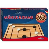 Deluxe - Mühle & Dame von Noris Spiele