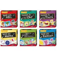 Display: Mini Lernspiele 6-fach von Noris Spiele