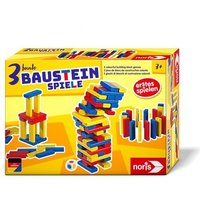Noris Spiele - 3 bunte Bausteinspiele Noris Spiele - 3 bunte Bausteinspiele von Noris Spiele