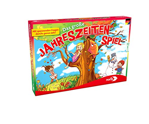 Noris 606011682 - Das Große Jahreszeitenspiel, Kinderspiel von Noris