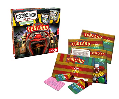 noris 606101618 - Escape Room Erweiterung Welcome to Funland - Nur mit dem Chrono Decoder spielbar - ab 16 Jahren noris 606101618 - Escape Room Erweiterung Welcome to Funland - Nur mit dem Chrono Decoder spielbar - ab 16 Jahren von Noris