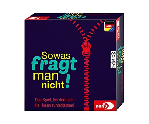 Noris 606101677 - Sowas Fragt Man nicht!, Partyspiel von Noris