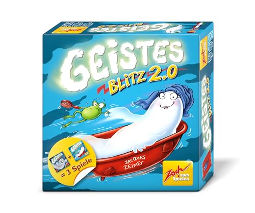 Zoch 601105019 Geistesblitz 2.0, das zweite geistreiche und lustige Reaktionsspiel mit dem extra Spritzer Esprit, ab 8 Jahren von Zoch