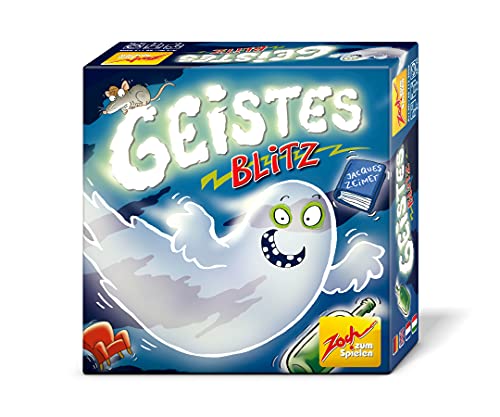 Zoch 601129800 Geistesblitz - Das lustige Reaktionsspiel für Groß und Klein, wer schnell die richtigen Figuren schnappt, hat Gute Chancen zu gewinnen, ab 8 Jahren von Zoch