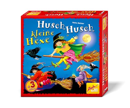 Zoch 601131300 - Husch Husch kleine Hexe - EIN verhextes Merkspiel für kleine Hexenmeister - Mit hochwertigem Spielmaterial, ab 3 Jahren von Zoch