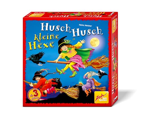 zoch 601131300 - Husch Husch kleine Hexe - EIN verhextes Merkspiel für kleine Hexenmeister - Mit hochwertigem Spielmaterial, ab 3 Jahren von zoch