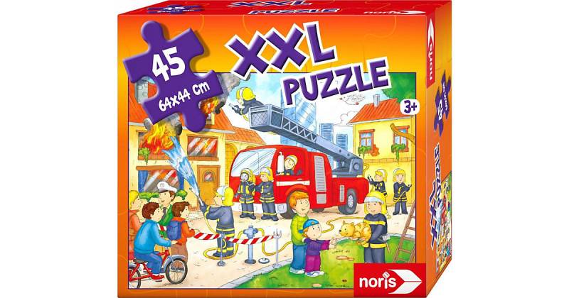 Bodenpuzzle Feuerwehr 45 Teile von Noris