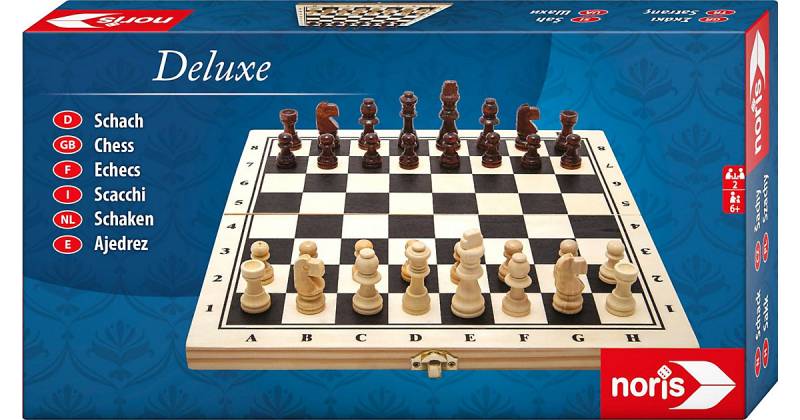 Deluxe Holz - Schach von Noris