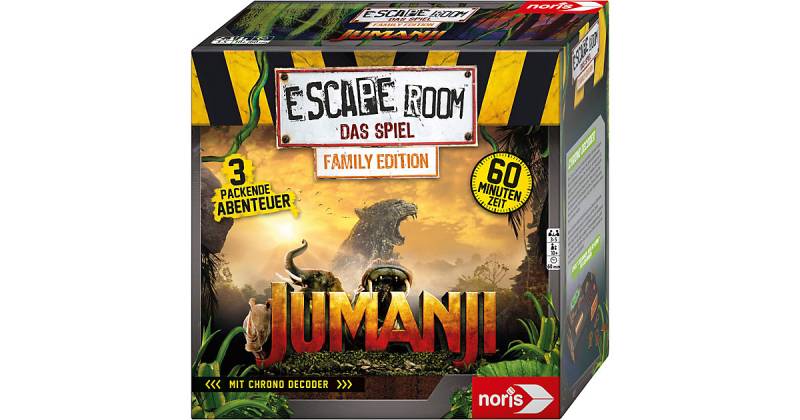 Escape Room - Das Spiel, Jumanji, 3 Abenteuer von Noris