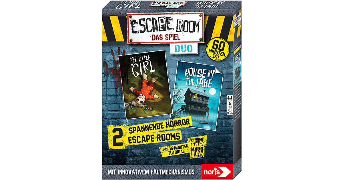 Escape Room Duo Horror - zwei spannende Spiele - House by the Lake & The little Girl Escape Room Duo Horror - zwei spannende Spiele - House by the Lake & The little Girl von Noris