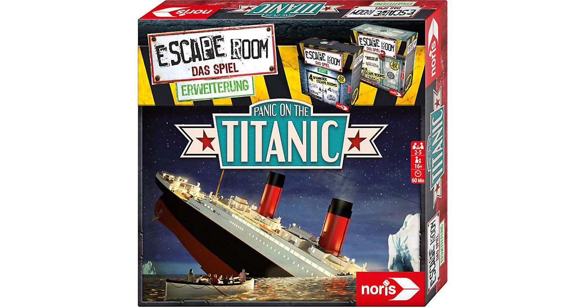 Escape Room Erweiterung Panic on the Titanic Escape Room Erweiterung Panic on the Titanic von Noris