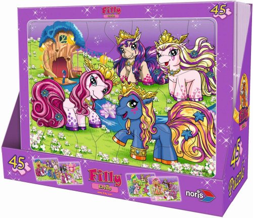 Filly Elves Rahmenpuzzle, 4-sort von Noris