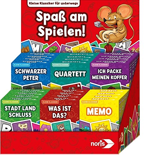 Mini Spielklassiker 6-sort. (Kinderspiel) von Noris