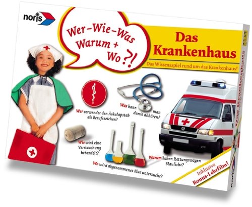 Noris 4843 - Krankenhaus-Lernspiel mit DVD-Film 20 Min. von Noris