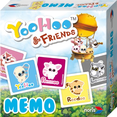 Noris 606011159 - Yoohoo & Friends - Memo, Kinderspiel von Noris