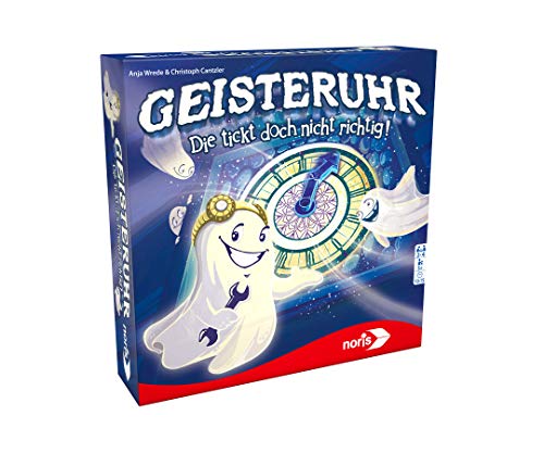 Noris 606011600 Geisteruhr - Die tickt doch nicht richtig, Kinderspiel ab 5 Jahren Noris 606011600 Geisteruhr - Die tickt doch nicht richtig, Kinderspiel ab 5 Jahren von Noris