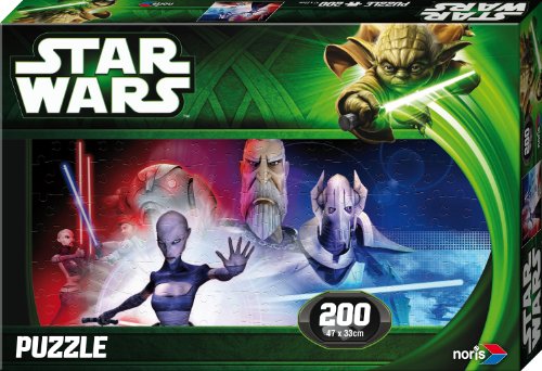 Noris 606031156 - Star Wars Clone Wars Sith Puzzle, 200 Teile von Noris