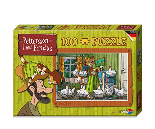 Noris 606031352 - Pettersson Findus Küche Puzzle, 100-teilig von Noris
