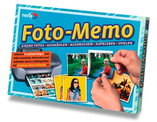 Noris 606049130 - Foto Memo - mit eigenen Bildern von Noris