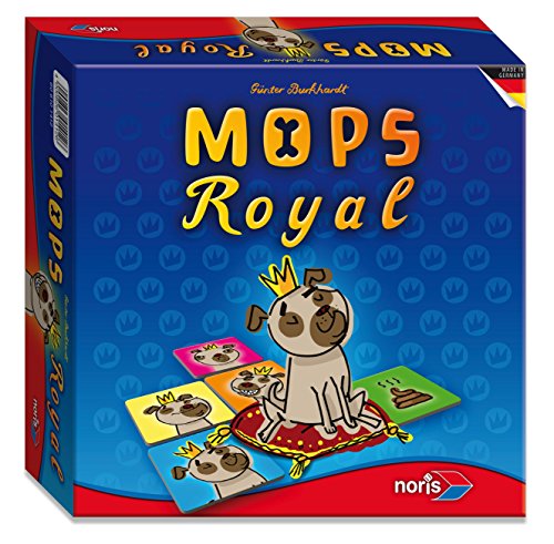 Noris 606101412 - Mops Royal, Brettspiel von Noris